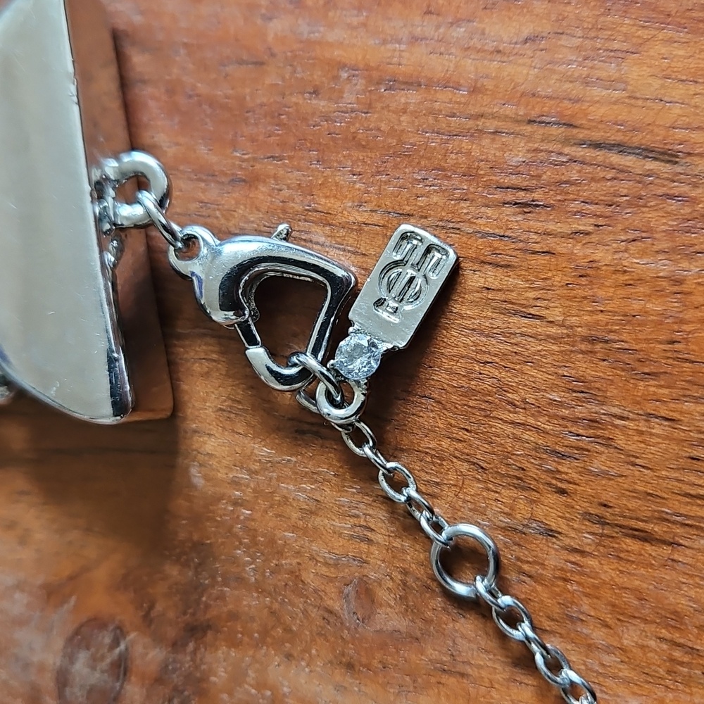 Y2K J-Lo Silver Multi-Strand Chain Bracelet - Picture 4 of 4